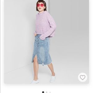 Wild Fable denim skirt